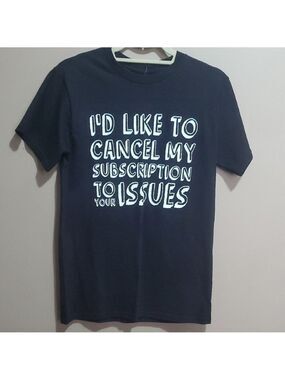 Black Graphic T-Shirt Size Small